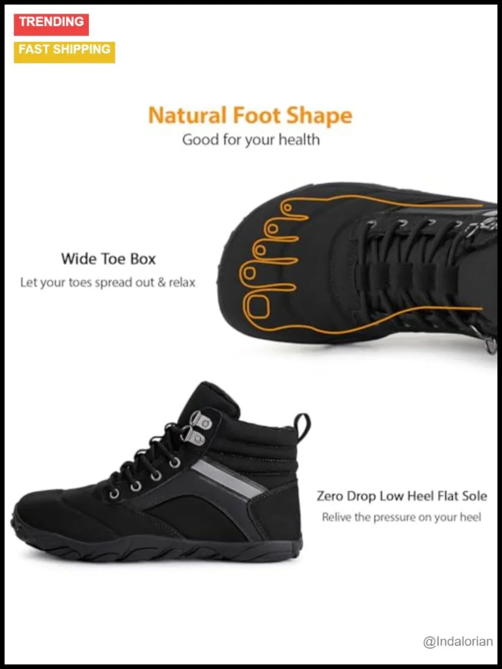 N/A these barefoot